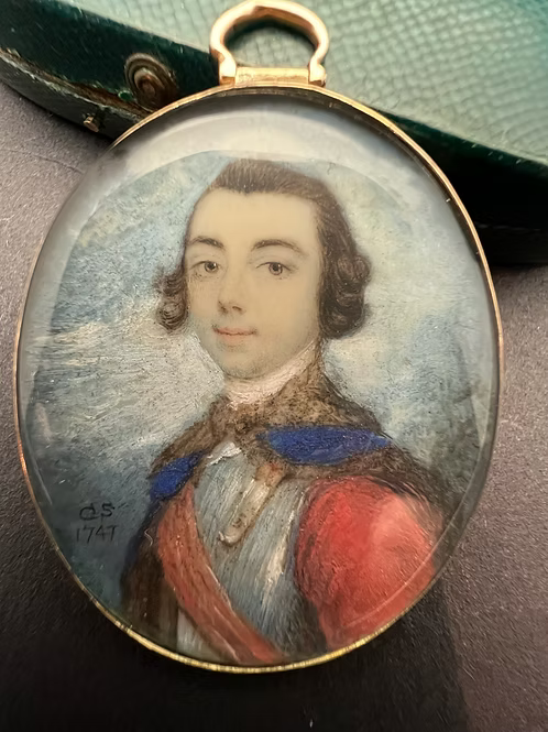 Gervase Spencer Miniature 1747