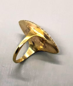 Sepia Mourning Ring 1784