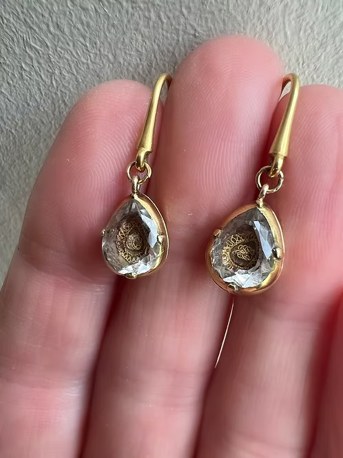 Stuart Crystal Gold Drops