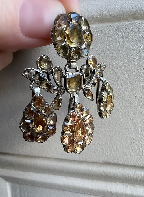 Portuguese Topaz Girandole c.1760