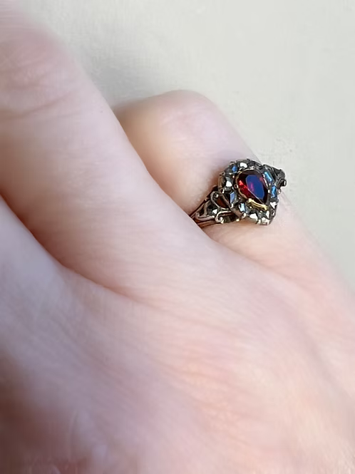 Rococo Heart Ring c.1760