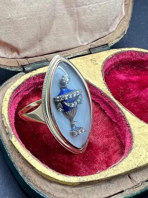Diamond Urn Ring c.1780