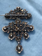 Garnet c18th tiny stomacher