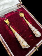 Victorian Shell Earrings