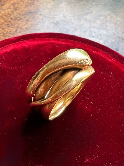 Victorian Snake Ring 1882
