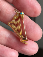 Regency Harp Charm