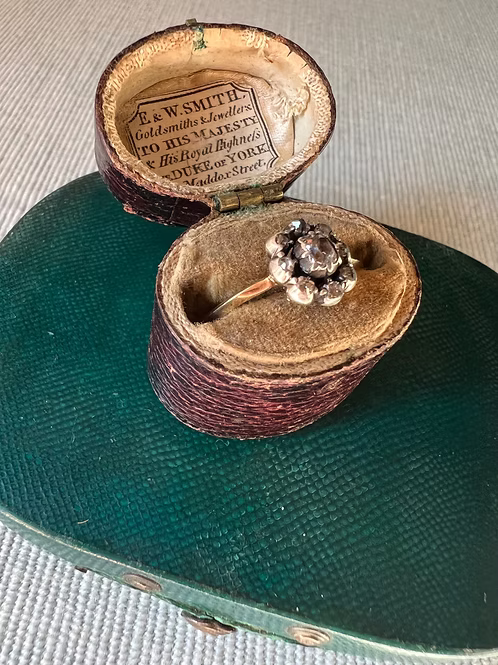Old Cut Diamond Cluster