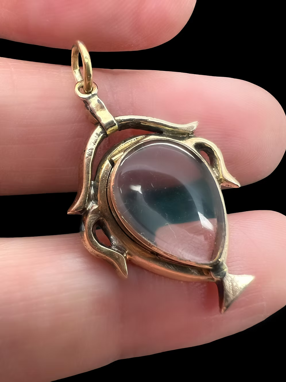 Georgian Urn Locket Pendant
