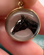 Racehorse Essex Crystal Pendant