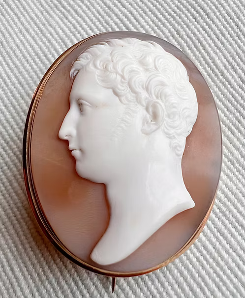Roman Shell Cameo Portrait