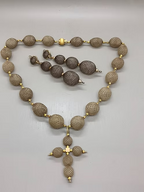 Hairwork Balloon Necklace