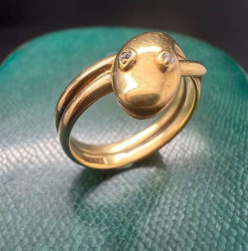 Victorian Snake Ring