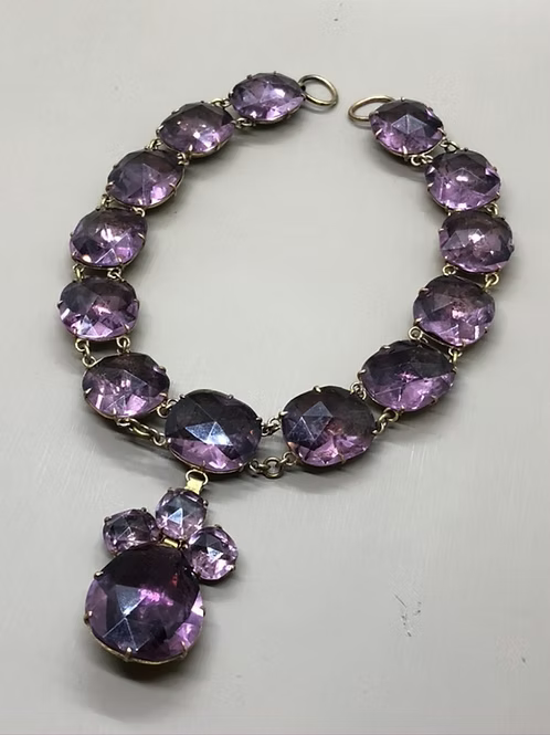 'Queen Anne' Paste Necklace c.1760