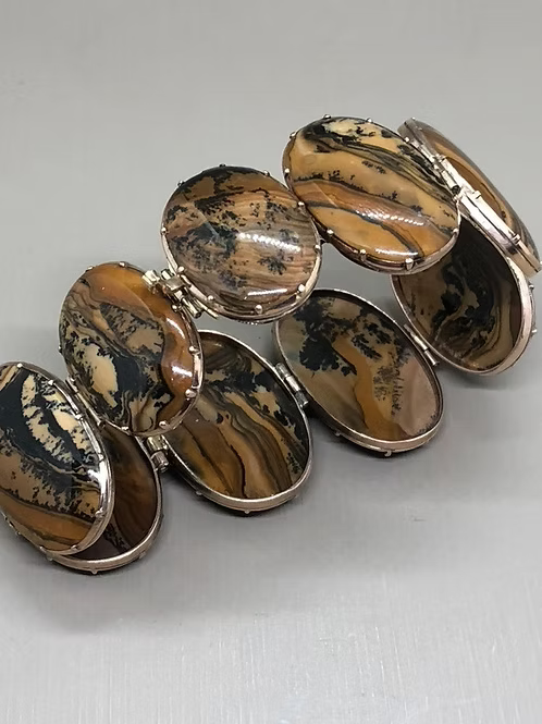 Egyptian Jasper Georgian Bracelet