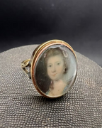 Portrait Miniature Ring