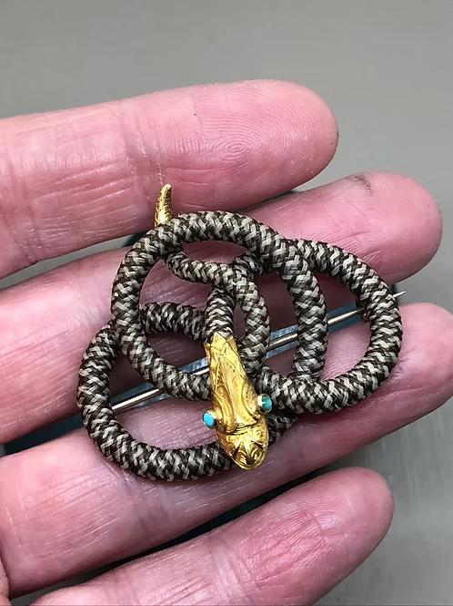 Bicolour Hairwork Snake