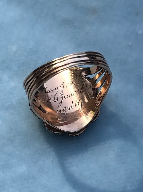 George III mourning ring 1804