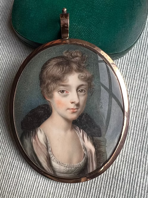 Portrait Miniature by Naish