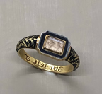 Mourning Ring for John Breeks 1838