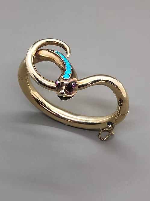 Victorian snake bracelet