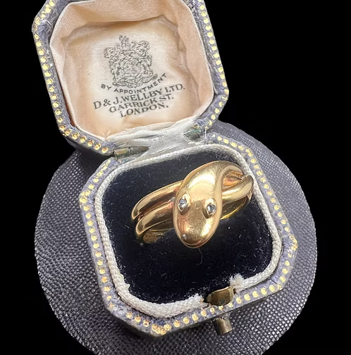 Victorian Snake Ring