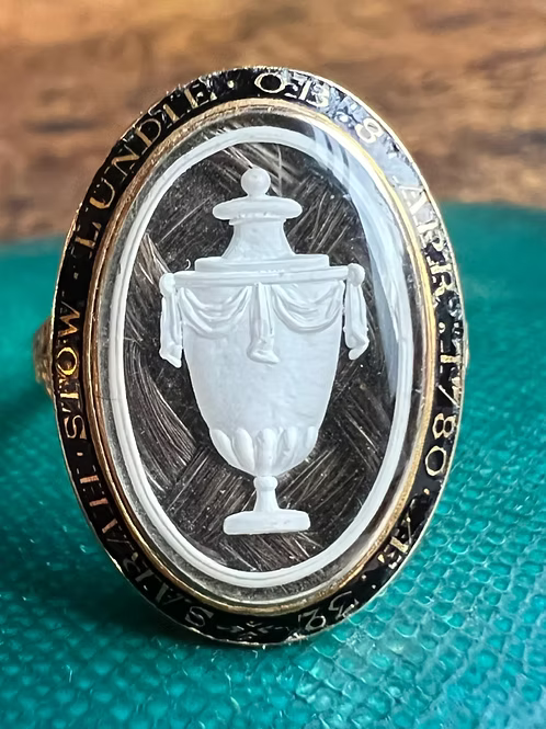 Sulphide Urn Ring 1780