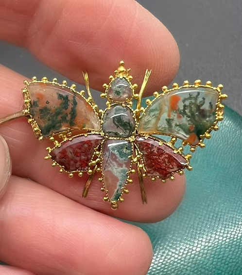 Georgian Agate Butterfly
