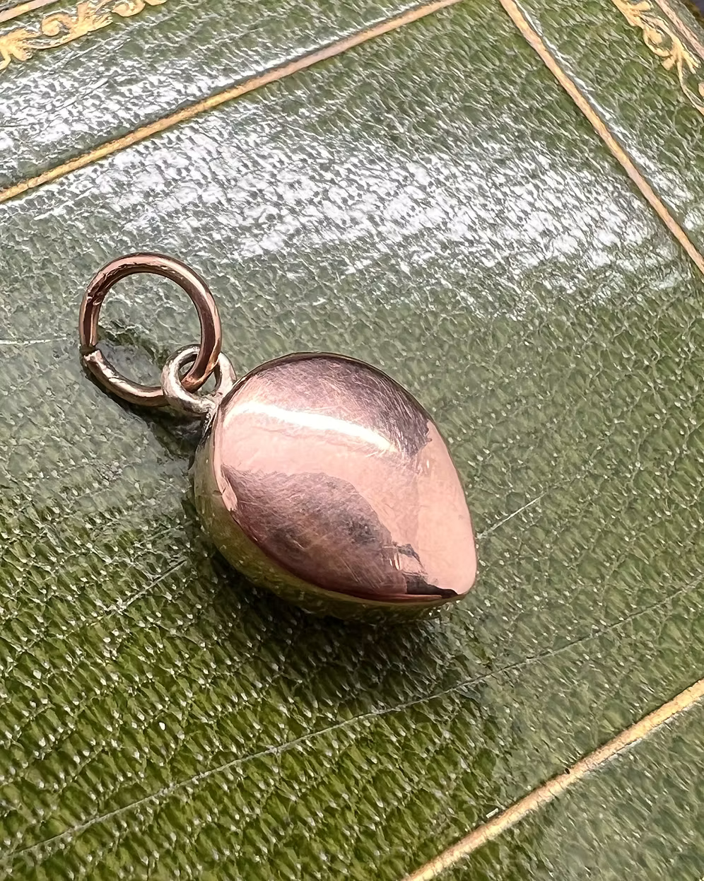 Georgian Topaz Heart