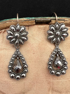 Georgian Steel Earrings