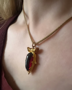 Archeological Revival Garnet Pendant