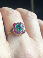 Emerald Ruby Cluster