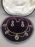 Banded Agate Demi-Parure