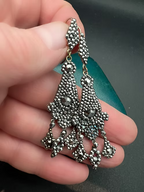 Georgian Cut-Steel Earrings