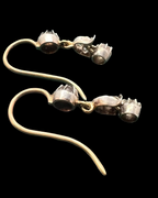 Victorian Old Cut Diamond Earrings