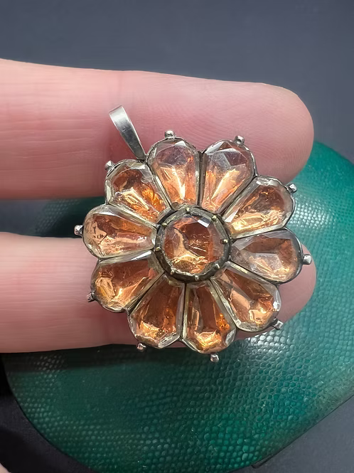 Portuguese Flower Pendant