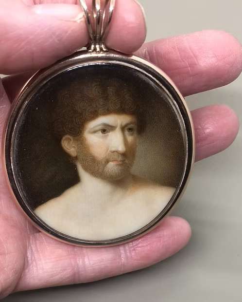 Neoclassical Portrait of an Athlete
