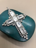 Edwardian Silver Paste Cross