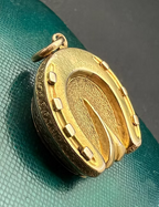 Victorian Horseshoe Locket Pendant