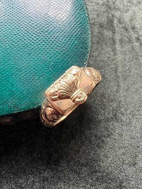 Swedish Envelope Locket Ring