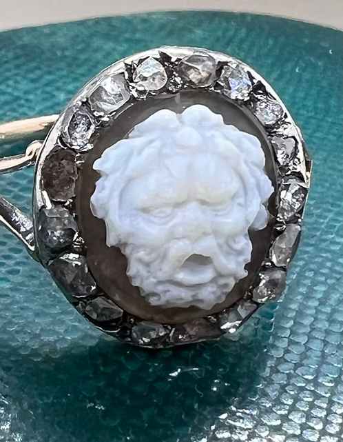 Satyr Cameo Ring
