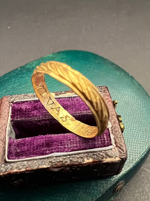 Tudor Posy Ring