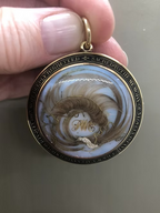 Opaline Mourning Locket