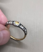 Crystal Cypher Ring c.1730