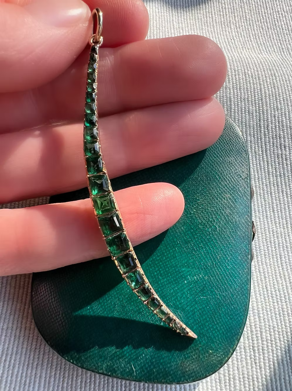 Georgian Leaf Pendant