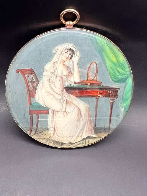 A Lady at her Dressing Table