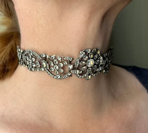Rococo Paste Collar c.1760
