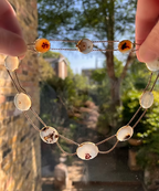 Moss Agate Esclavage Necklace