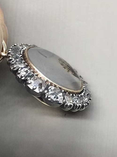 George III diamond locket 1809