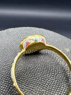 Stuart Crystal Enamelled Ring
