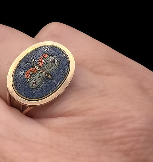 Butterfly Mosaic Ring